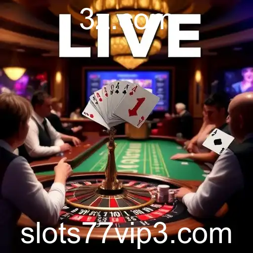 A Experiência Imersiva do Live Casino: Divirta-se no Slots 77